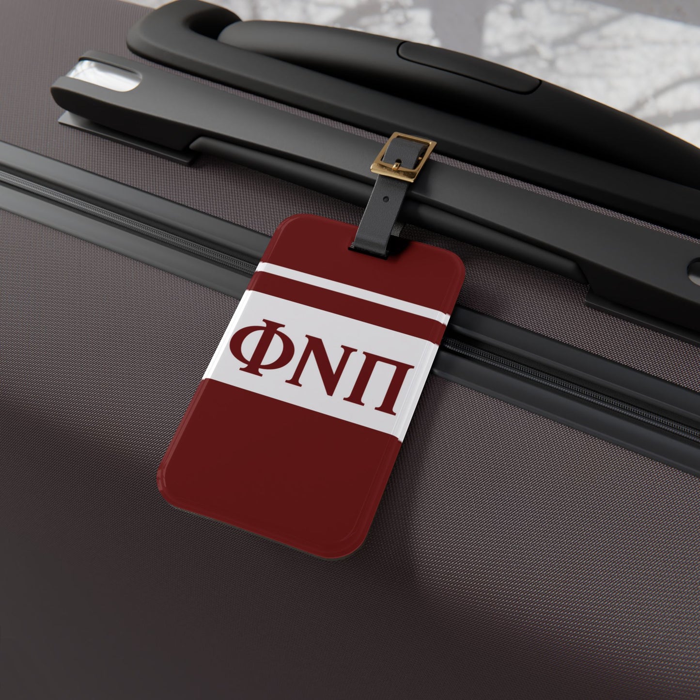 Phi Nu Pi Luggage Tag 2.0