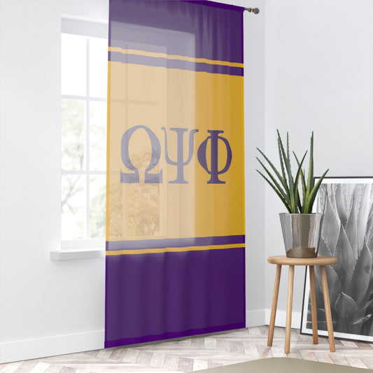 Que Sheer Window Curtain