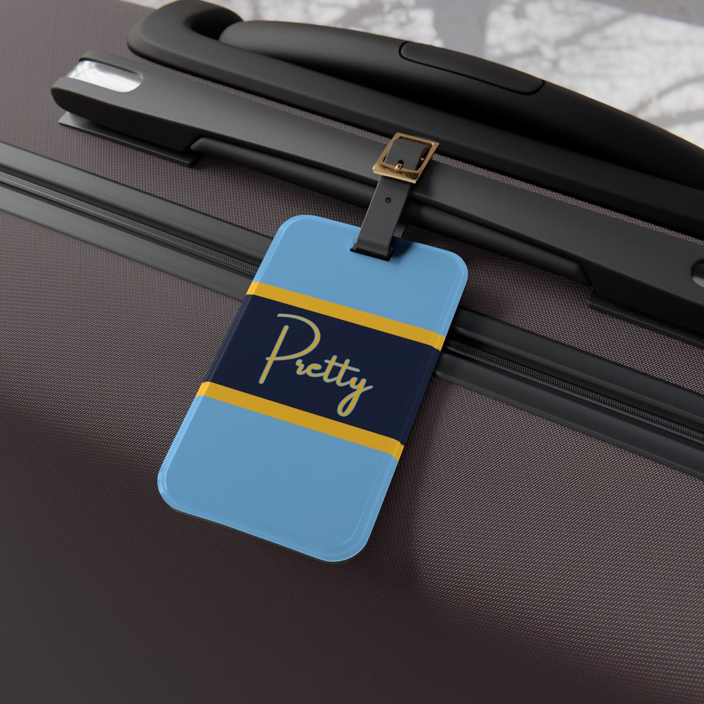 Pretty Gretna Luggage Tag