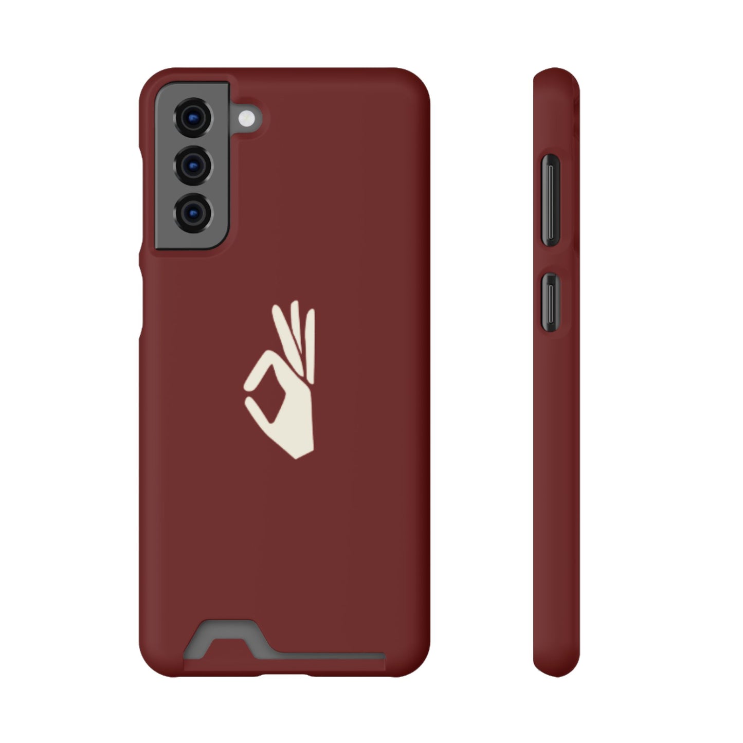 Yo NUPE Phone Case - Crimson & Cream