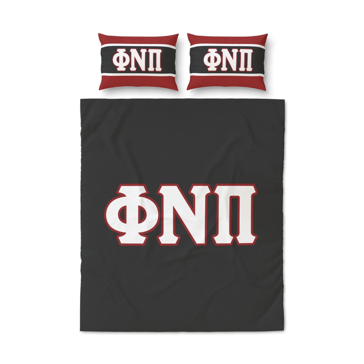 Phi Nu Pi Quilt Cover Set (3-Piece)
