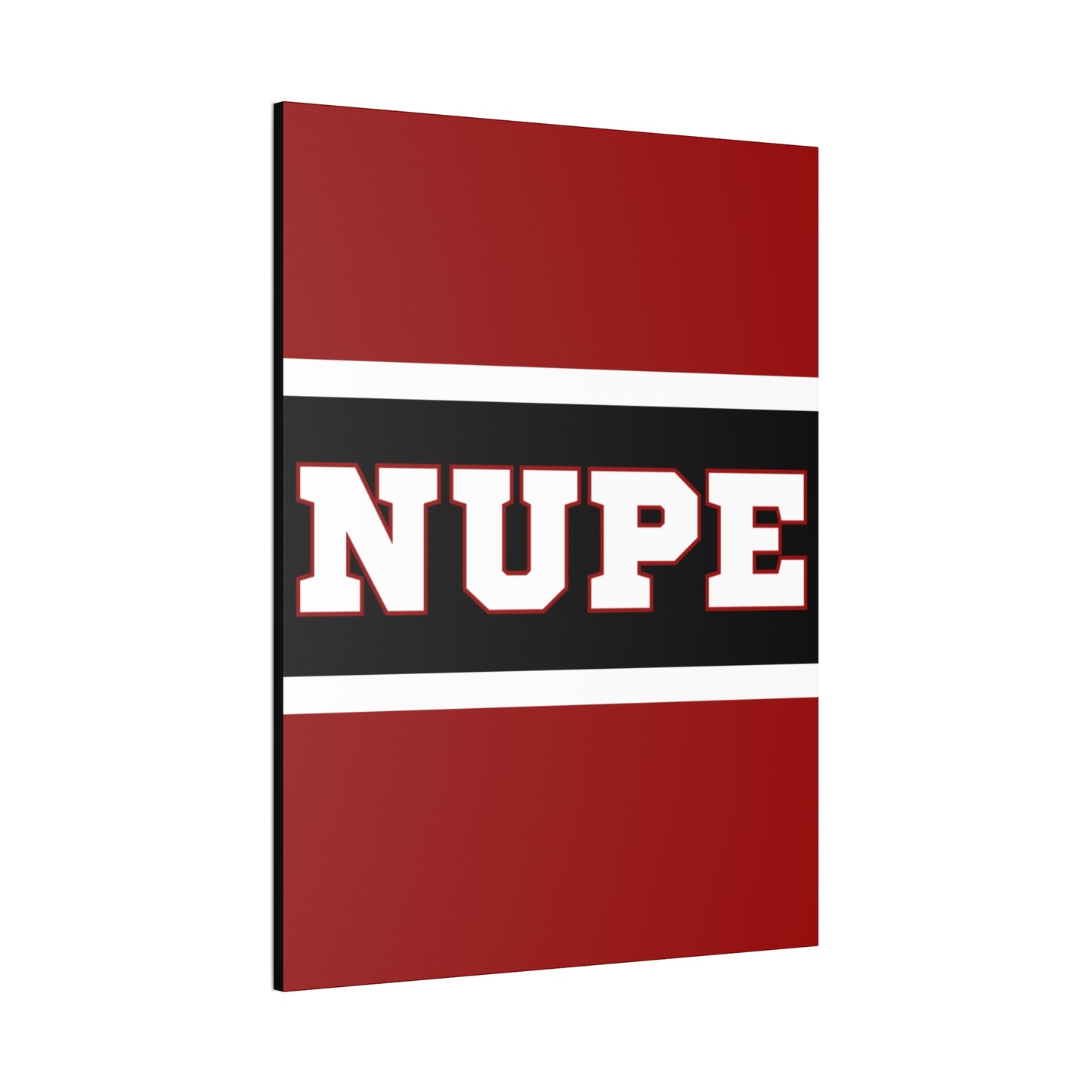 NUPE Vertical Wall Canvas