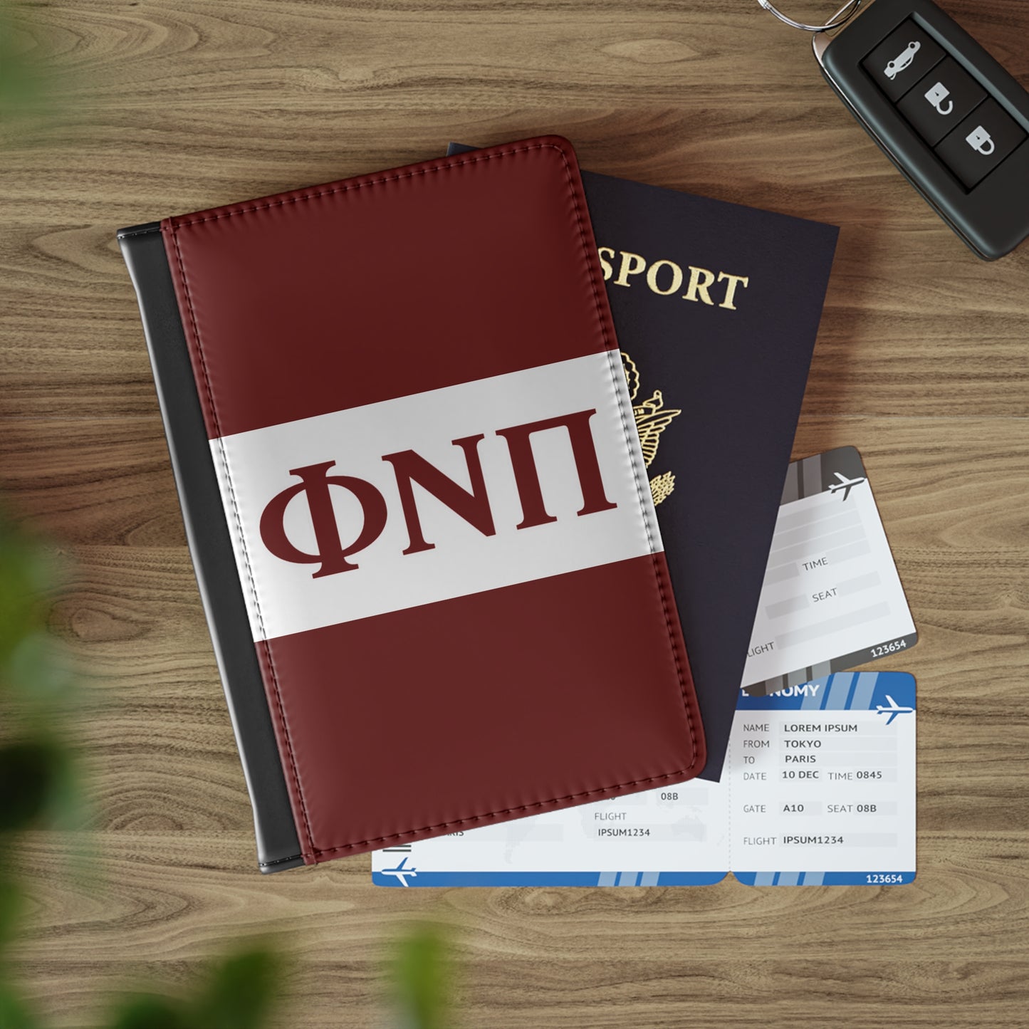 Phi Nu Pi Passport Holder 2.0