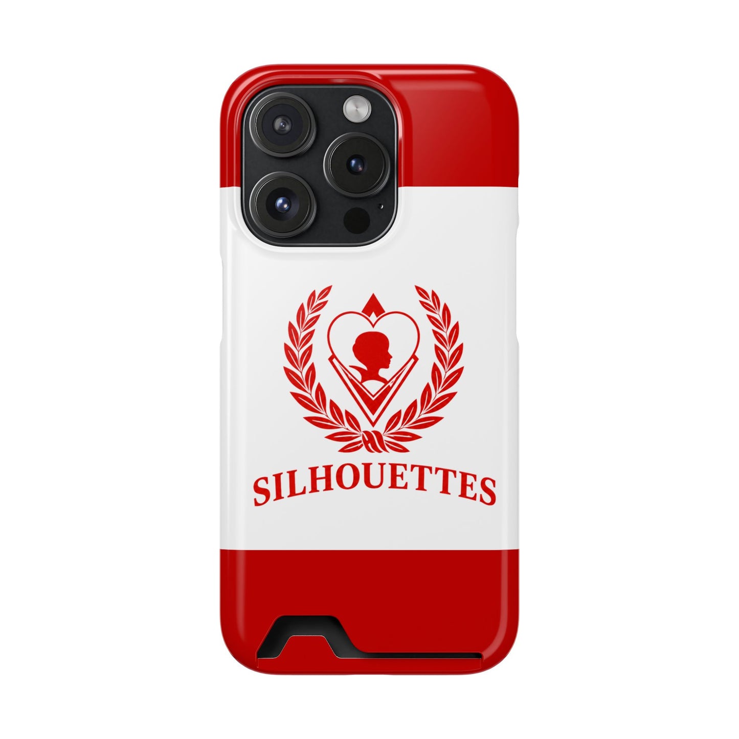 Silhouettes Slim Wallet Phone Card Case