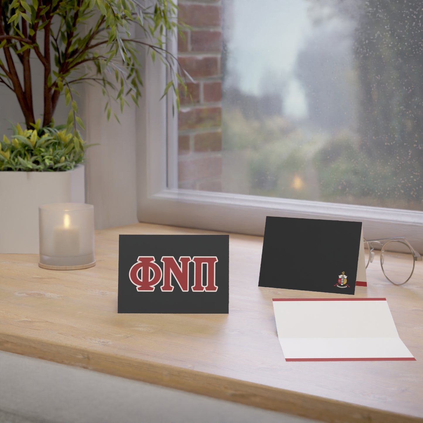 Phi Nu Pi Greeting Cards