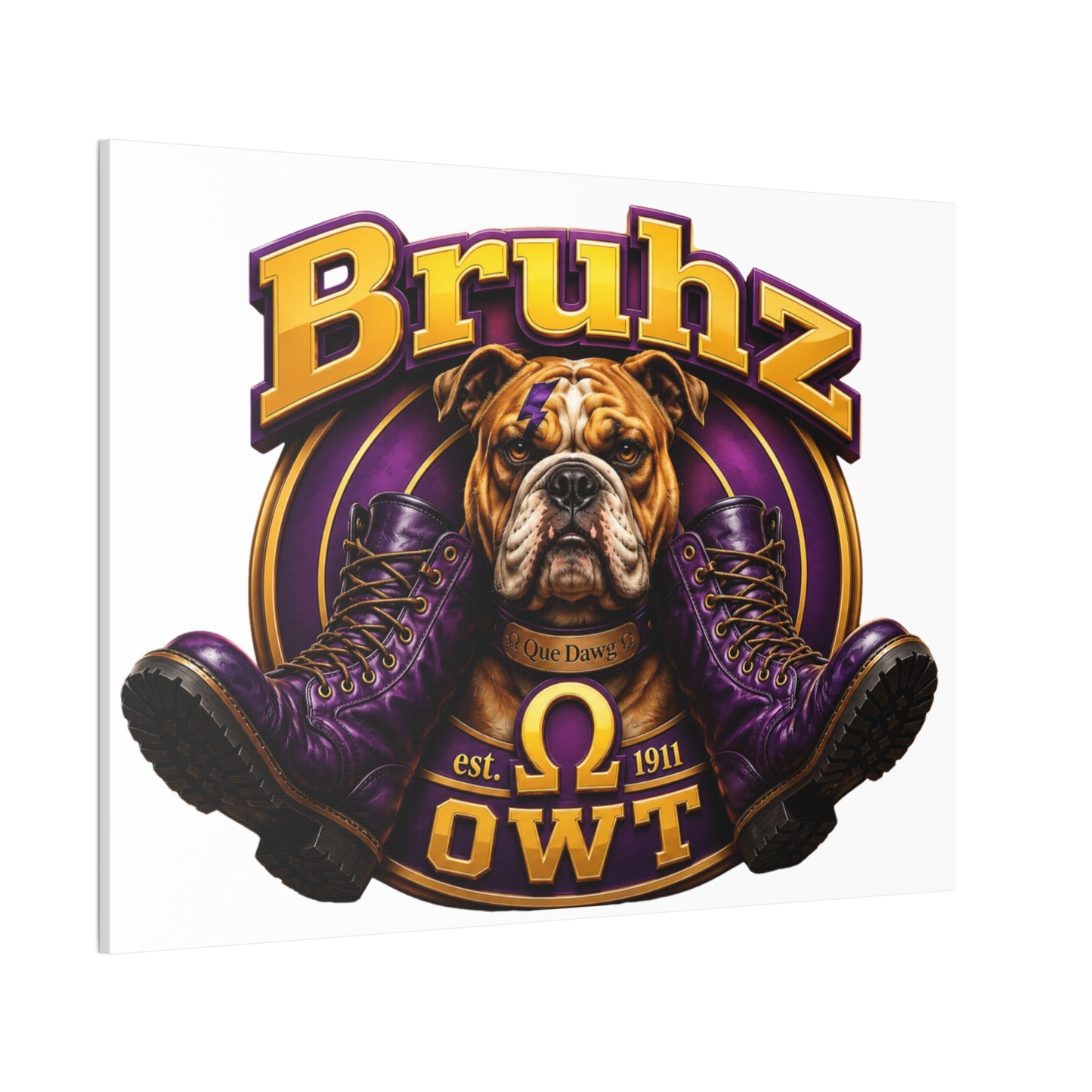 Bruhz Owt Horizontal Wall Canvas