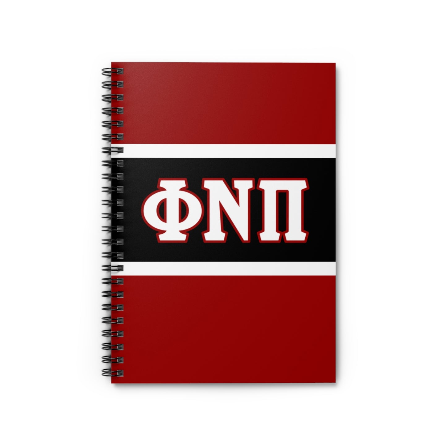 Phi Nu Pi Spiral Notebook