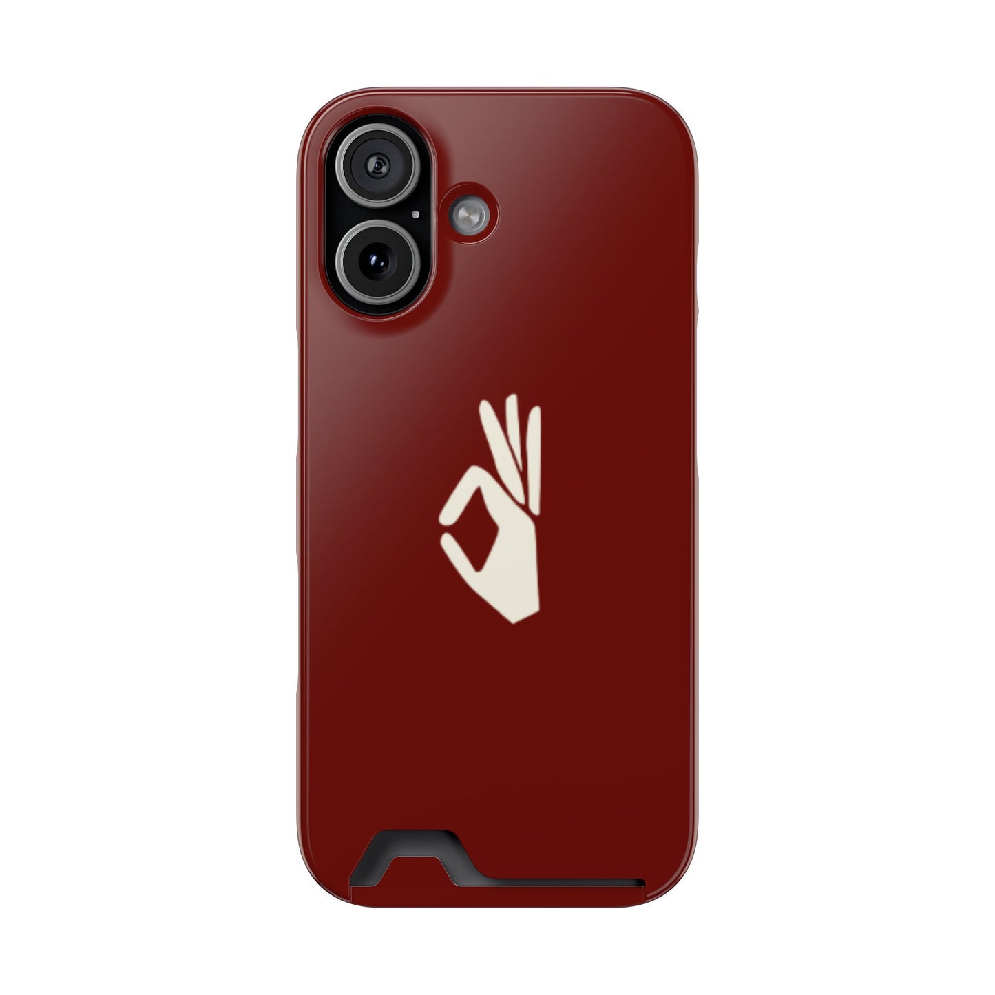 Yo NUPE Phone Case - Crimson & Cream