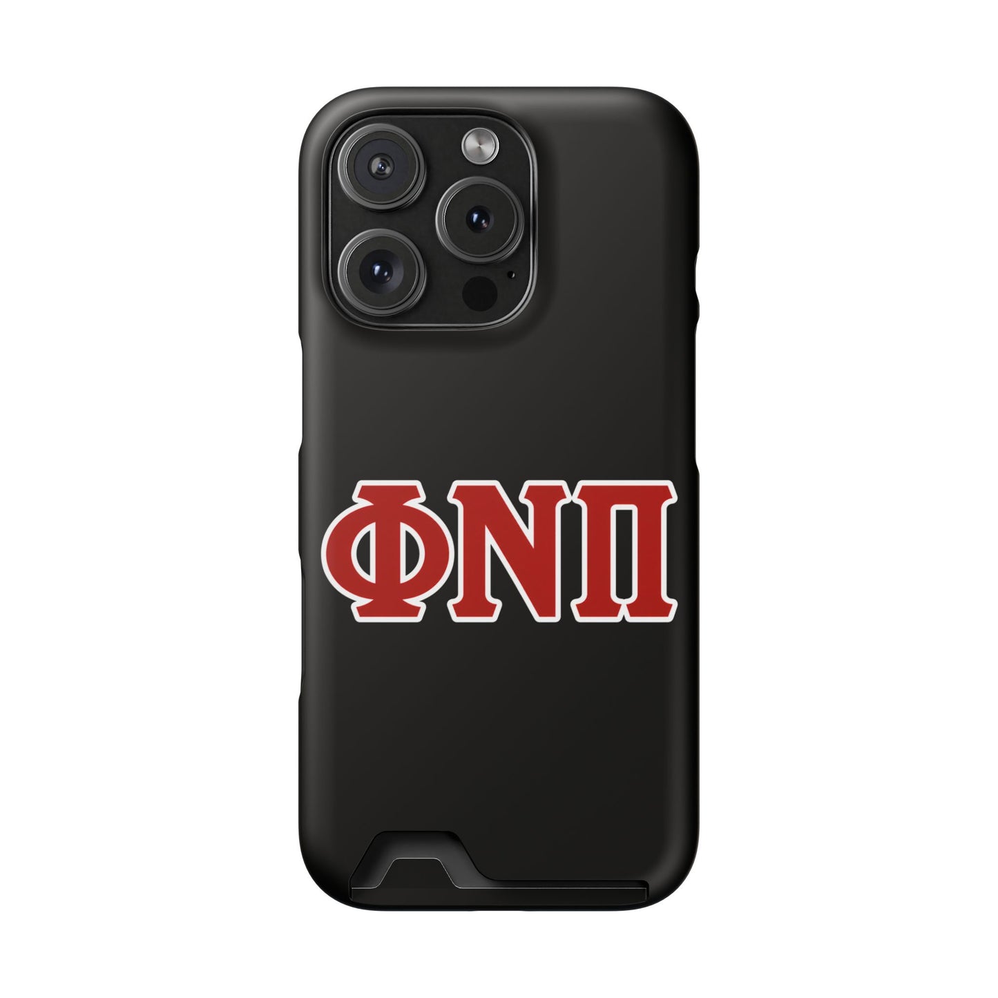Phi Nu Pi Slim Wallet Phone Card Case