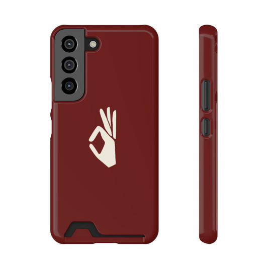 Yo NUPE Phone Case - Crimson & Cream