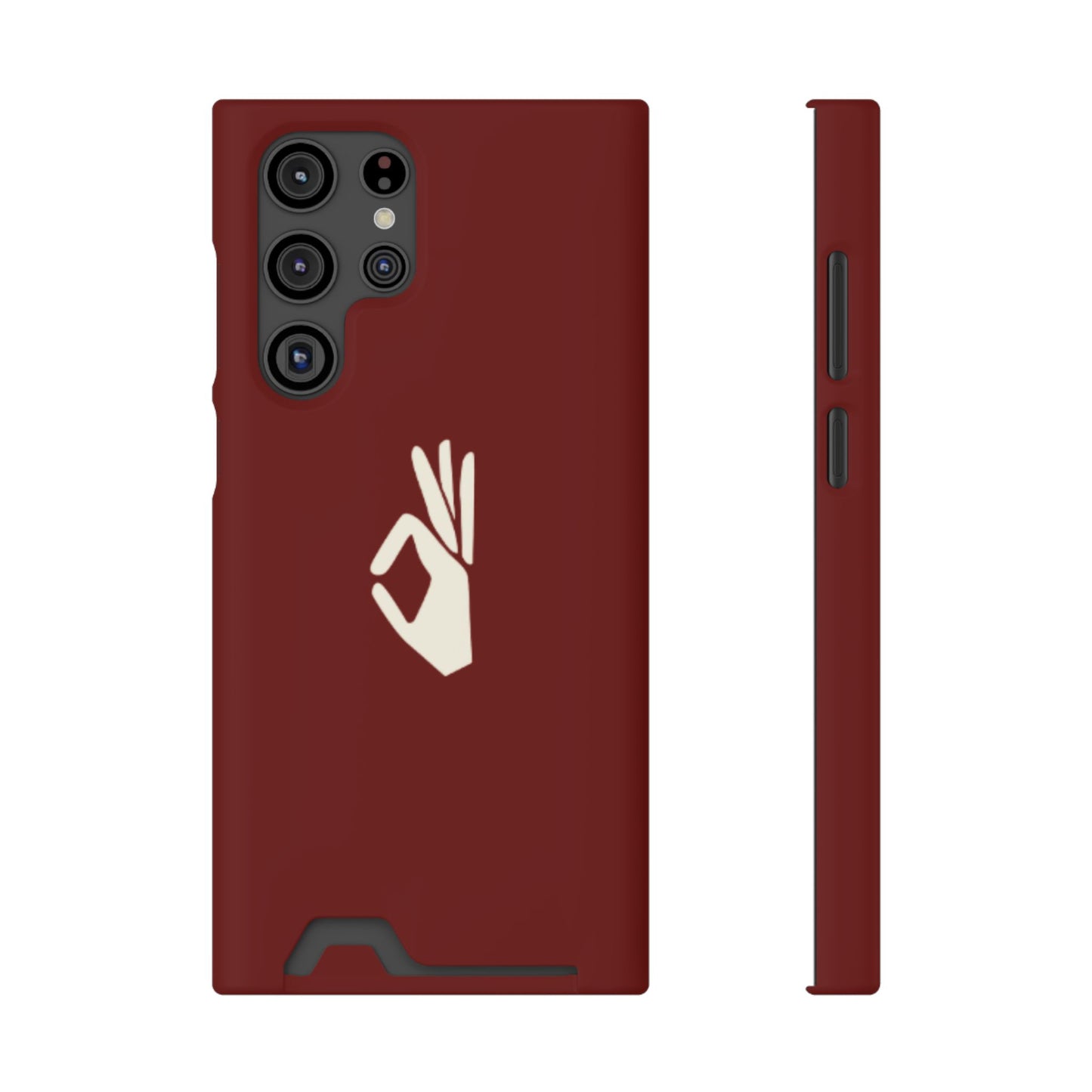 Yo NUPE Phone Case - Crimson & Cream