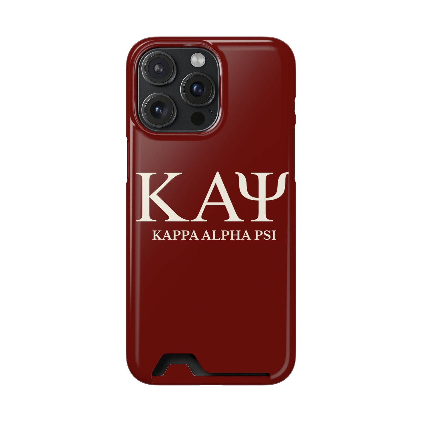Kappa Alpha Psi - Crimson & Cream