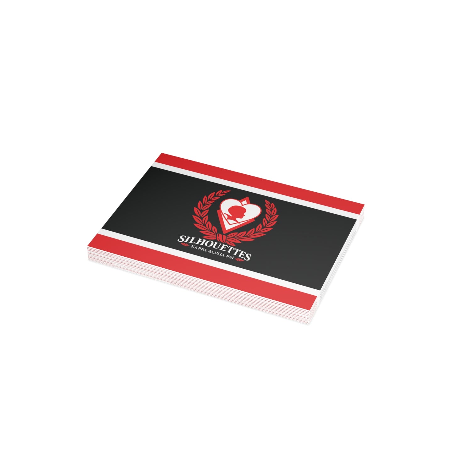Kappa Silhouettes Greeting Cards