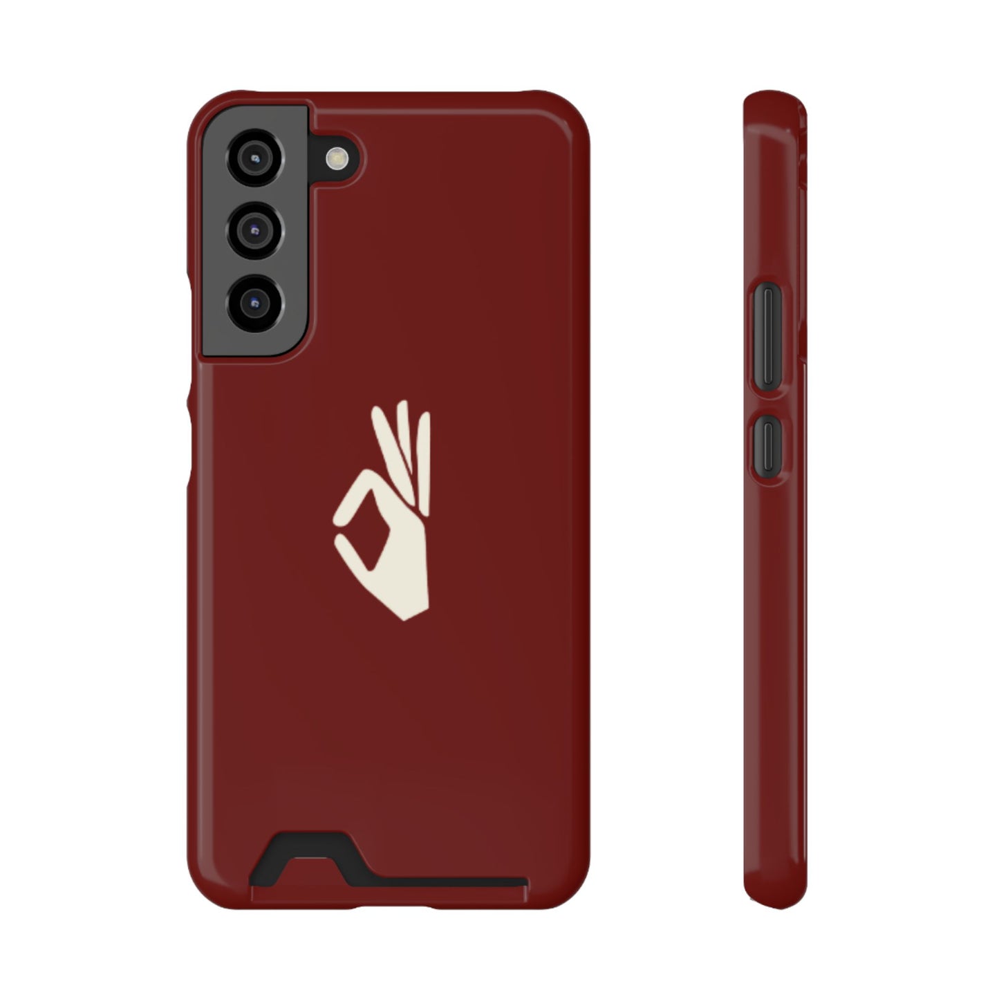 Yo NUPE Phone Case - Crimson & Cream