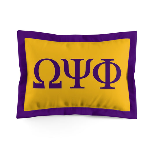 Omega Psi Phi Pillow Sham (std)