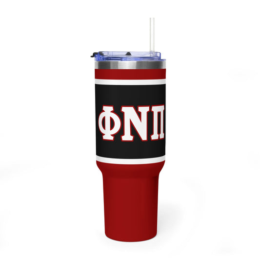 Phi Nu Pi Piety Insulated Vacuum Tumbler