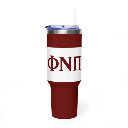 Phi Nu Pi Insulated Vacuum Tumbler 2.0