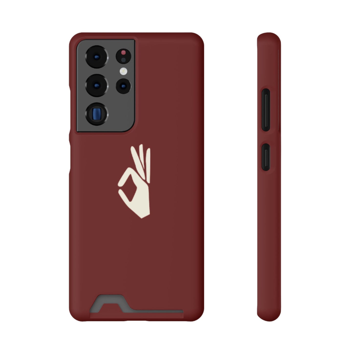 Yo NUPE Phone Case - Crimson & Cream