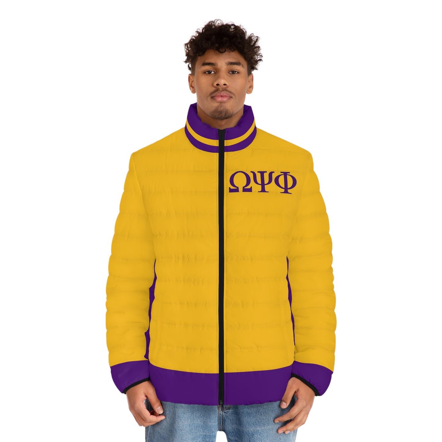 Omega Psi Phi Puffer Jacket