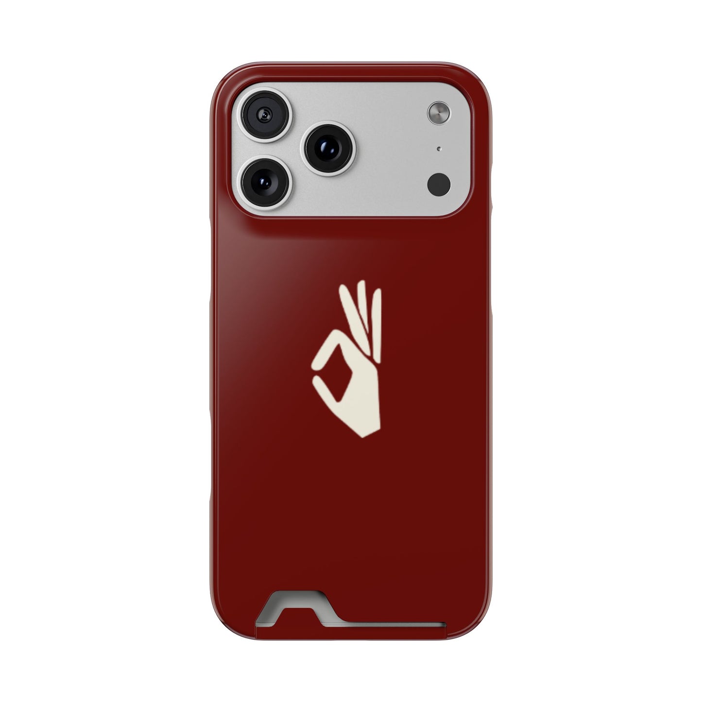 Yo NUPE Phone Case - Crimson & Cream