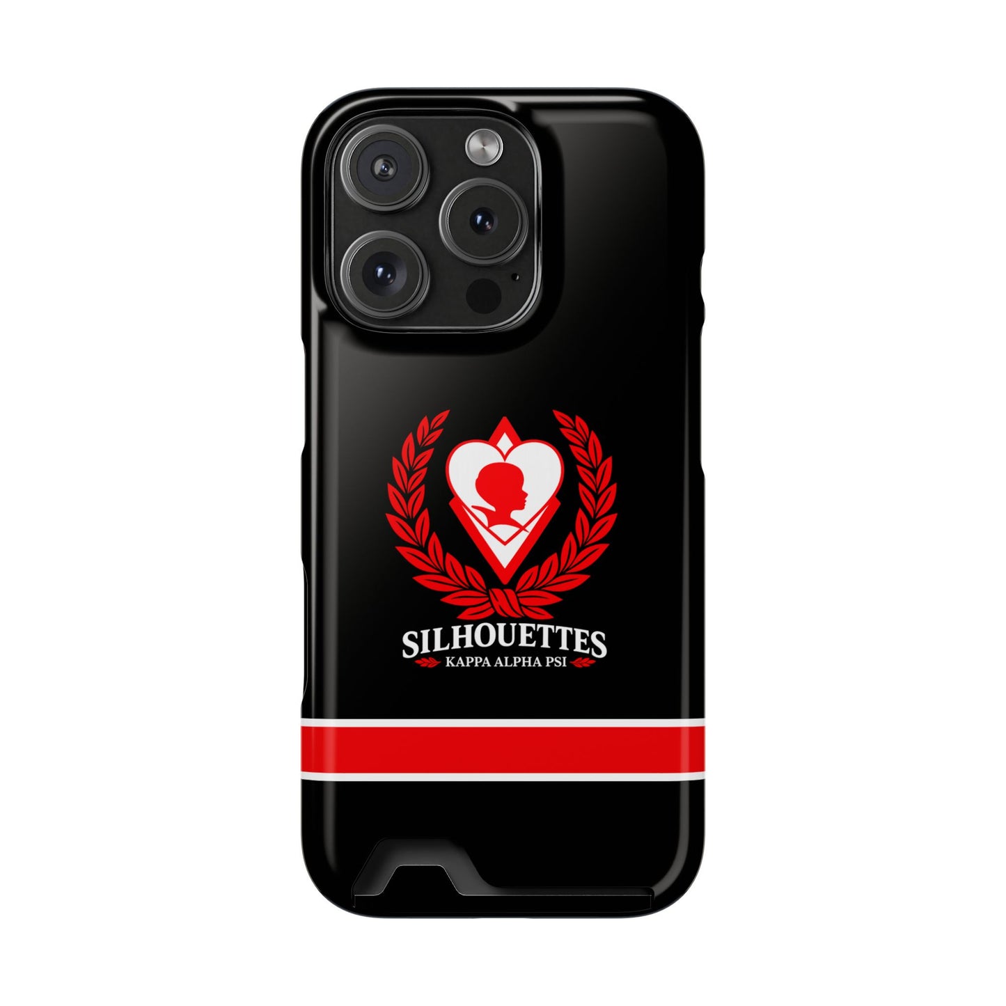 Silhouettes Slim Wallet Phone Card Case