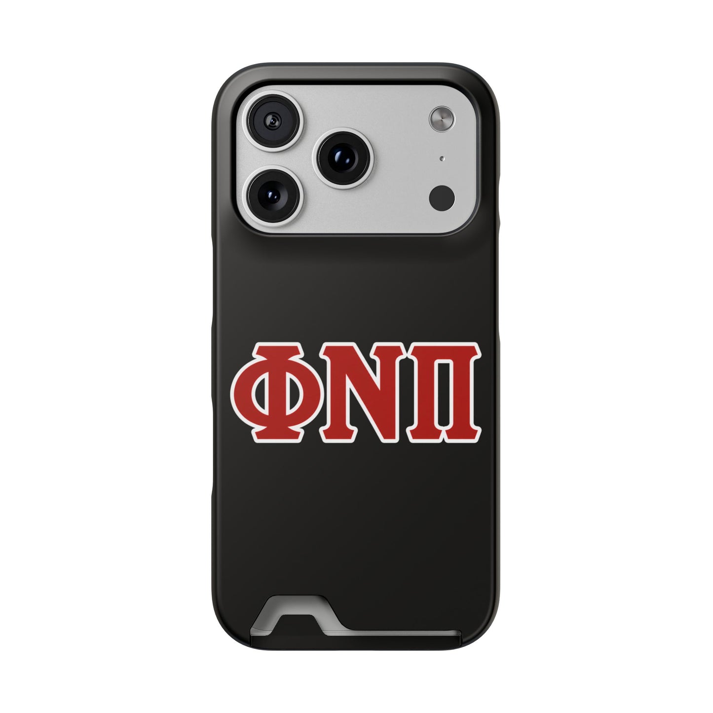 Phi Nu Pi Slim Wallet Phone Card Case