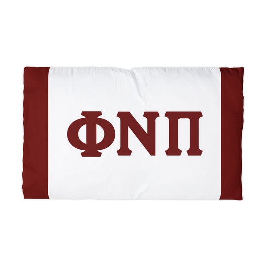 Phi Nu Pi Crimson Pillow Case