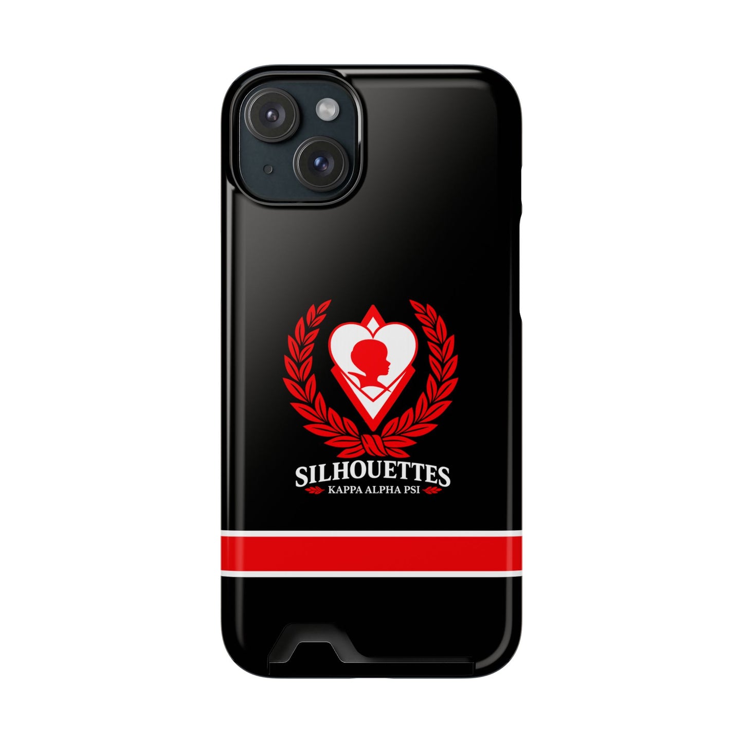 Silhouettes Slim Wallet Phone Card Case