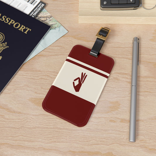 Yo NUPE Sign Luggage Tag