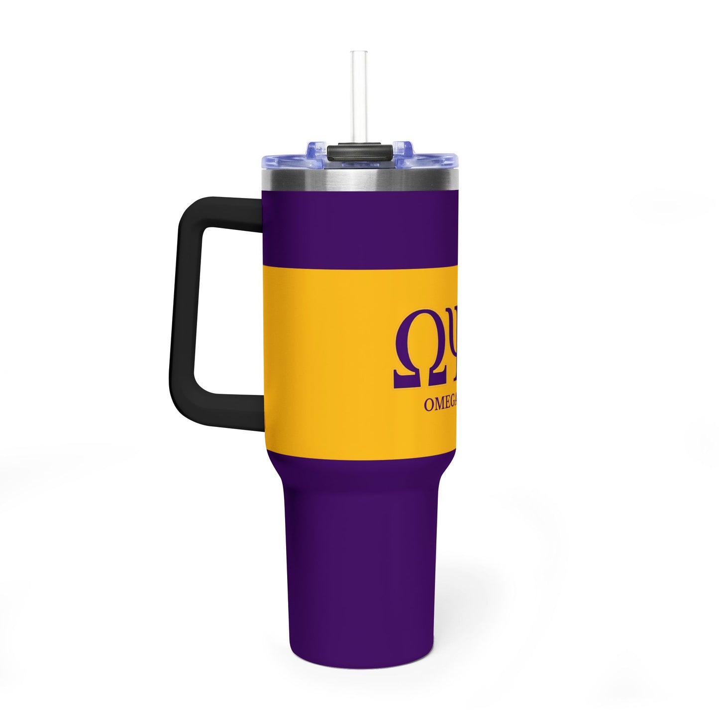 Omega Psi Phi Insulated Vacuum Tumbler 2.0