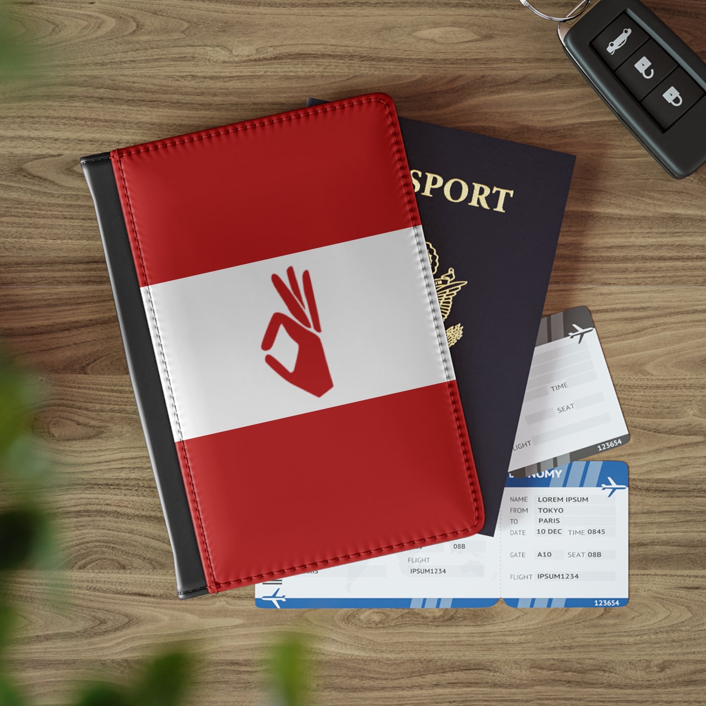 Yo NUPE Sign Passport Cover