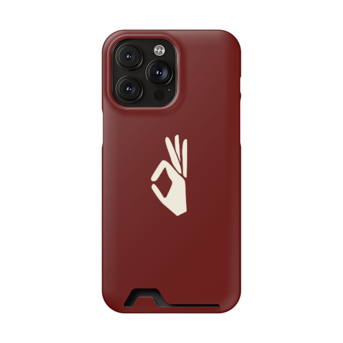 Yo NUPE Phone Case - Crimson & Cream