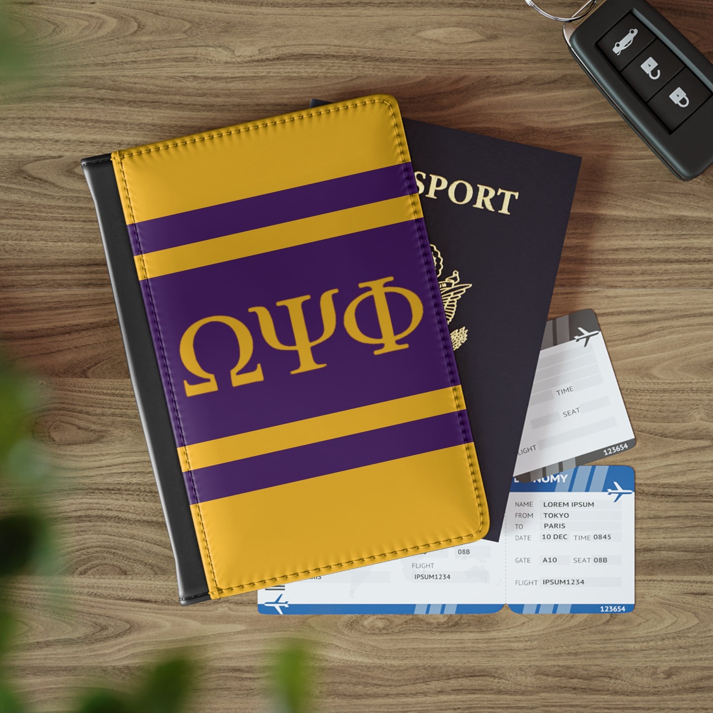 Omega Psi Phi Passport Cover 2.0