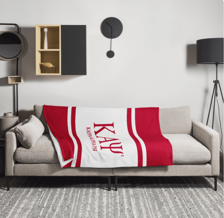 Kappa Alpha Psi Throw Blanket 2.0