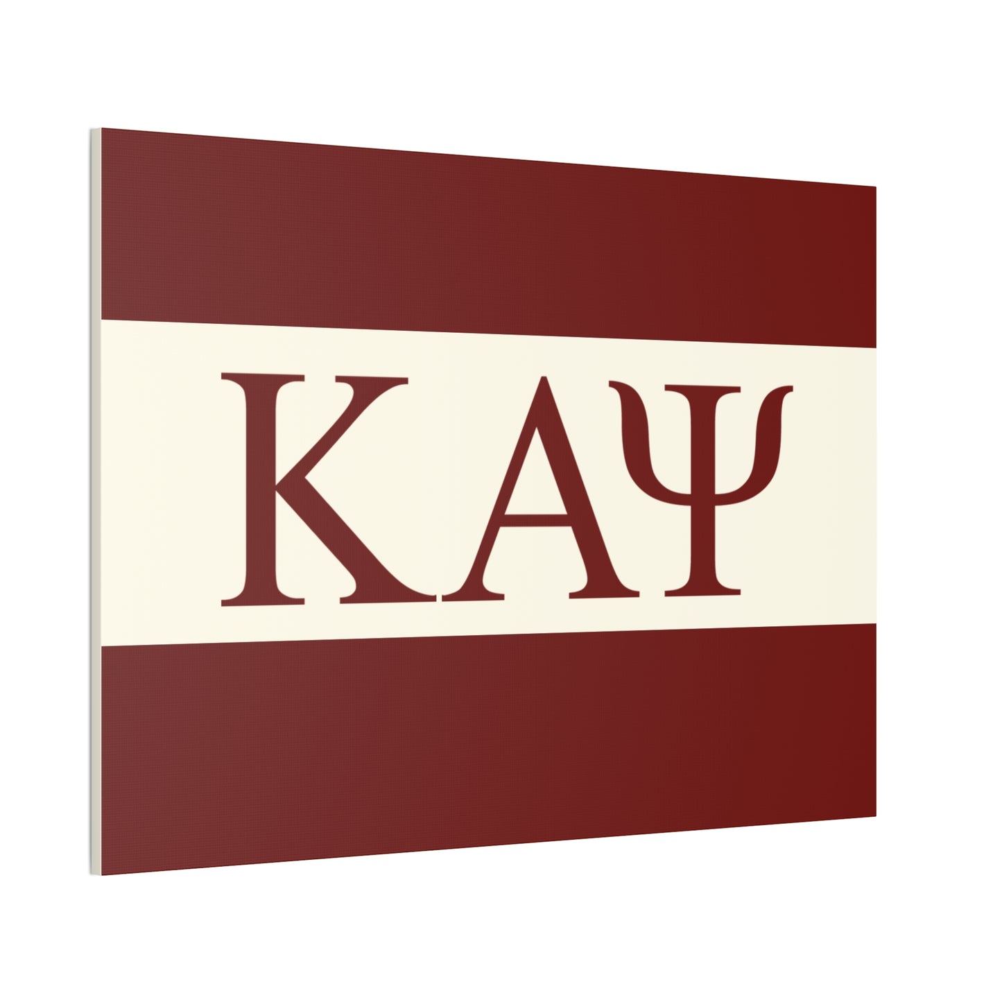 Kappa Alpha Psi Horizontal Wall Canvas