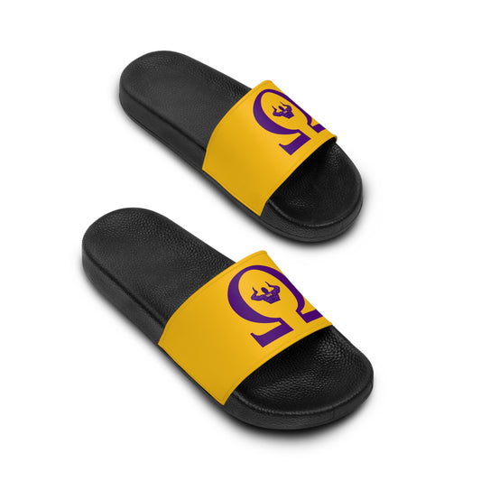 Omega Gold Letter Slides