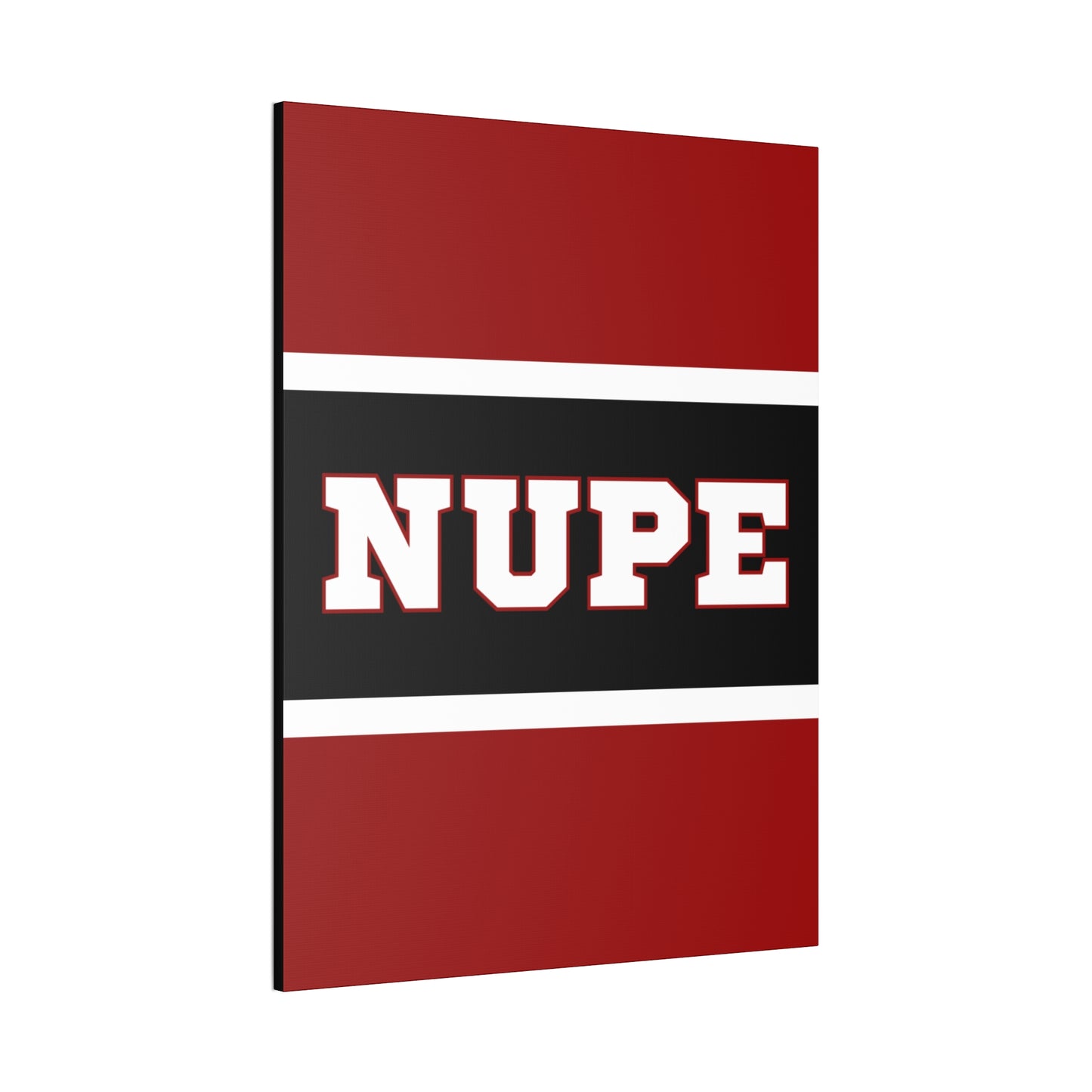 NUPE Vertical Wall Canvas