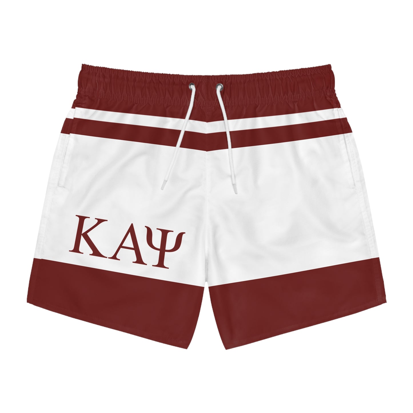 Kappa Crimson Swim Trunks