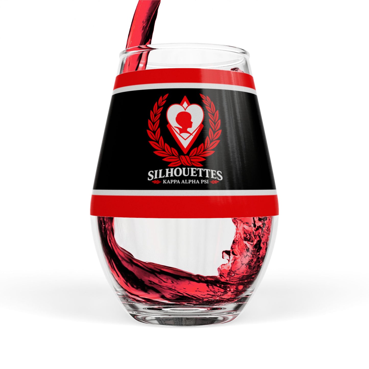 Silhouettes Stemless Glass