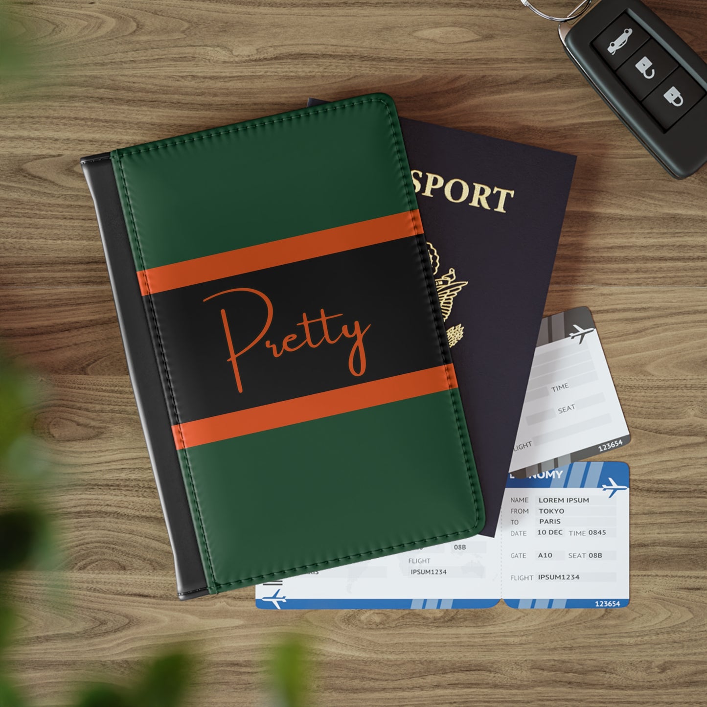 Pretty Tricou Passport Cover