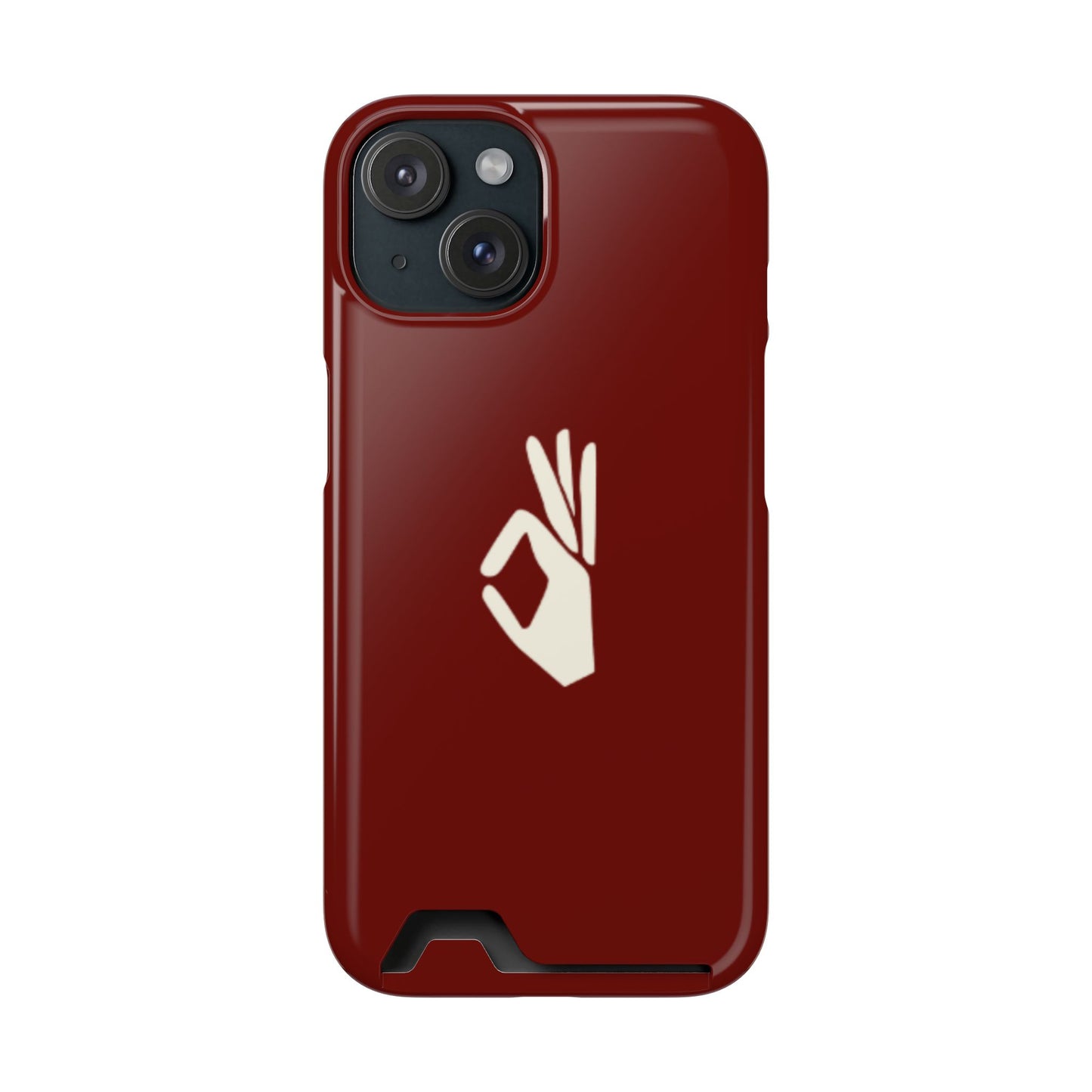Yo NUPE Phone Case - Crimson & Cream