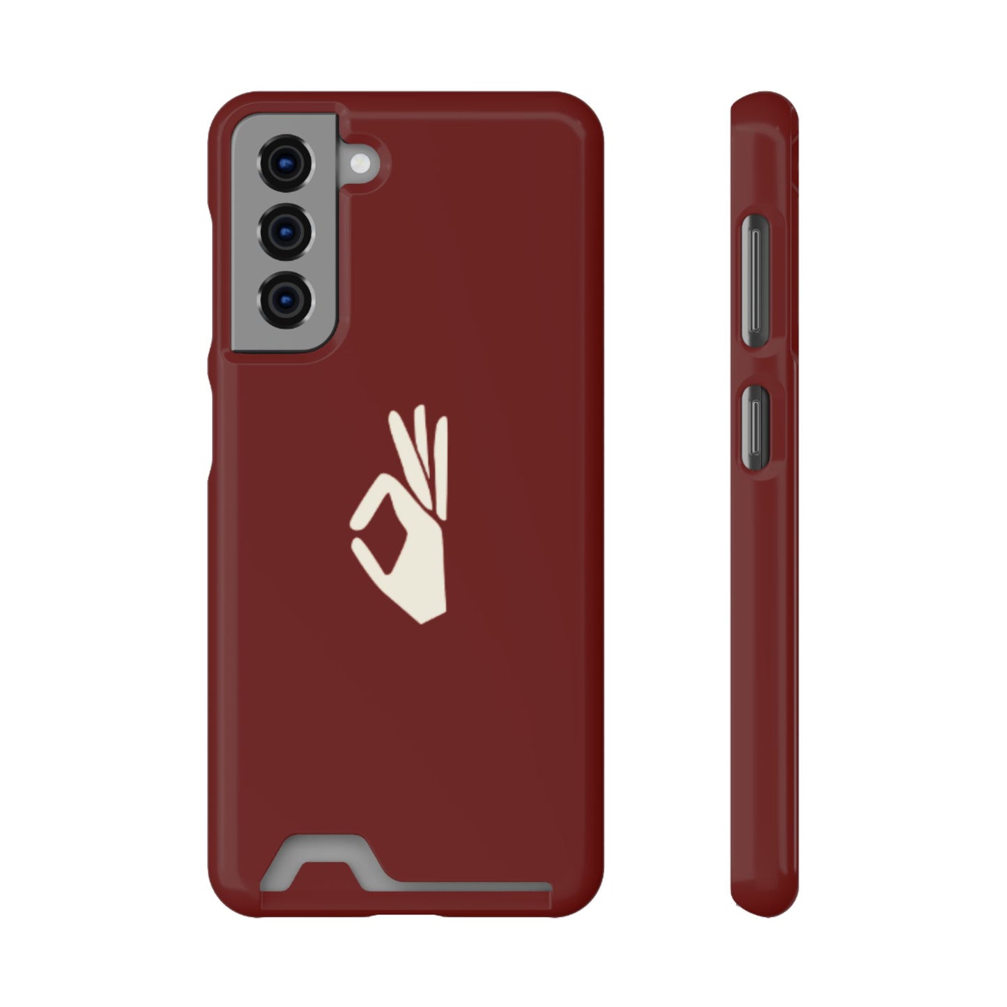 Yo NUPE Phone Case - Crimson & Cream