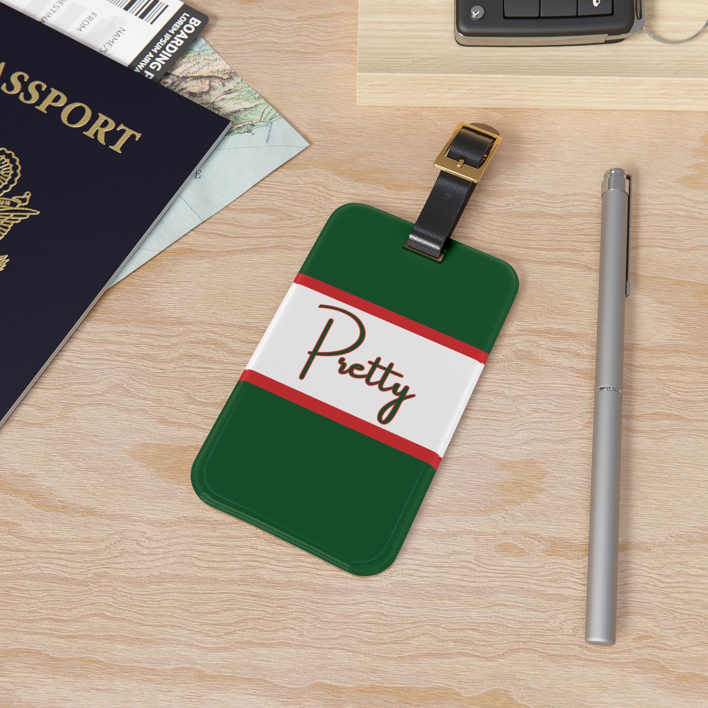 Pretty Domain Luggage Tag