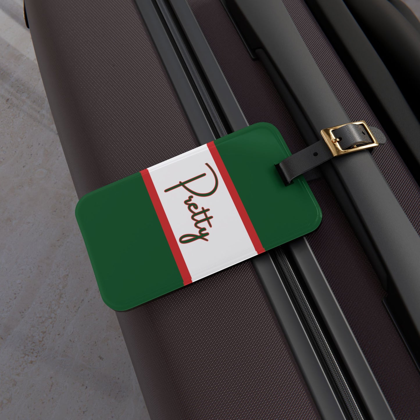 Pretty Domain Luggage Tag