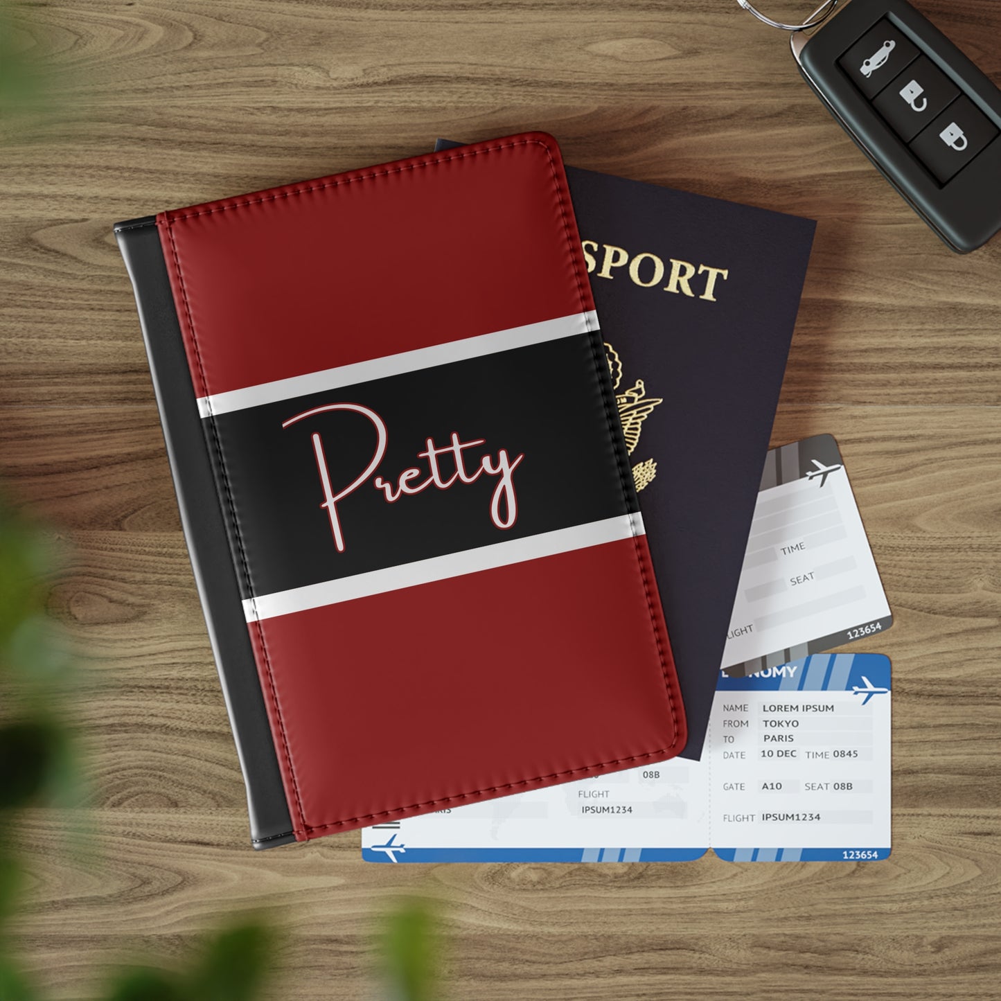 Pretty Piety Passport Cover