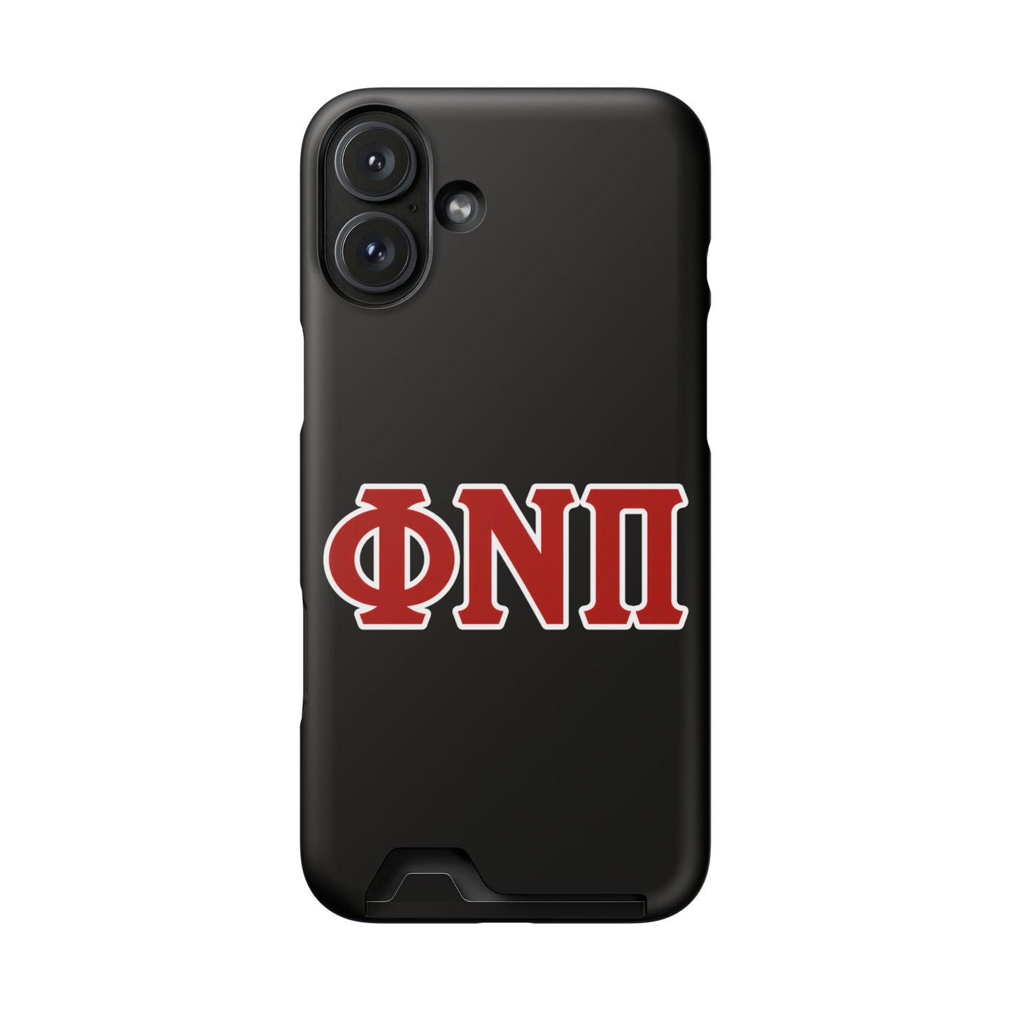 Phi Nu Pi Slim Wallet Phone Card Case