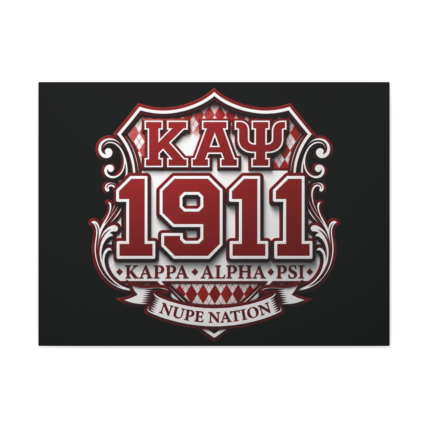 KAPsi 1911 Horizontal Wall Art Canvas