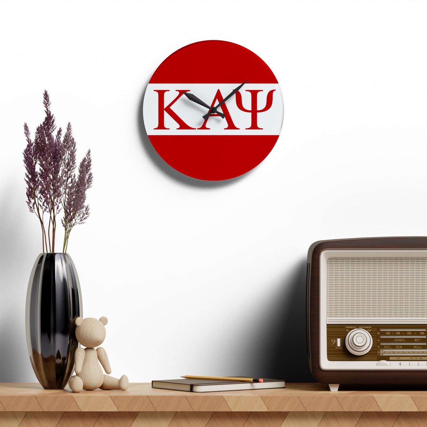 KAPsi Round Wall Clock