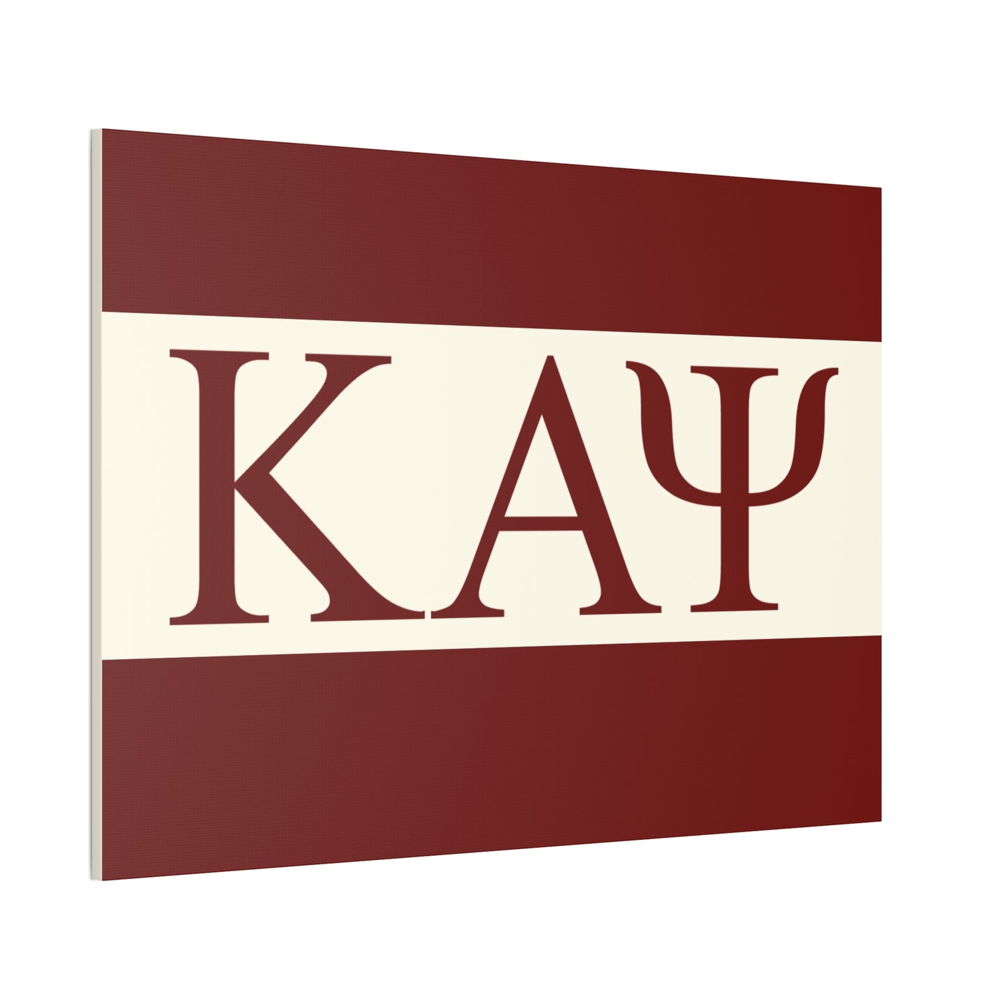 Kappa Alpha Psi Horizontal Wall Canvas
