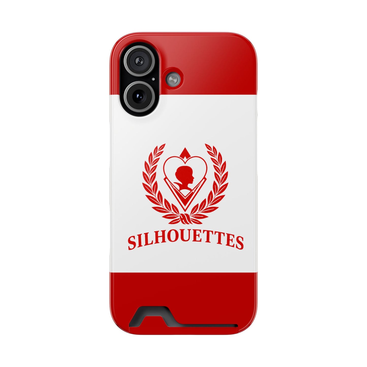 Silhouettes Slim Wallet Phone Card Case